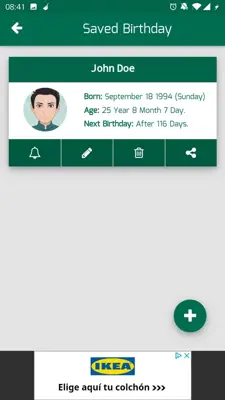 Age Calculator Calculate Your Chronological Age android App screenshot 6